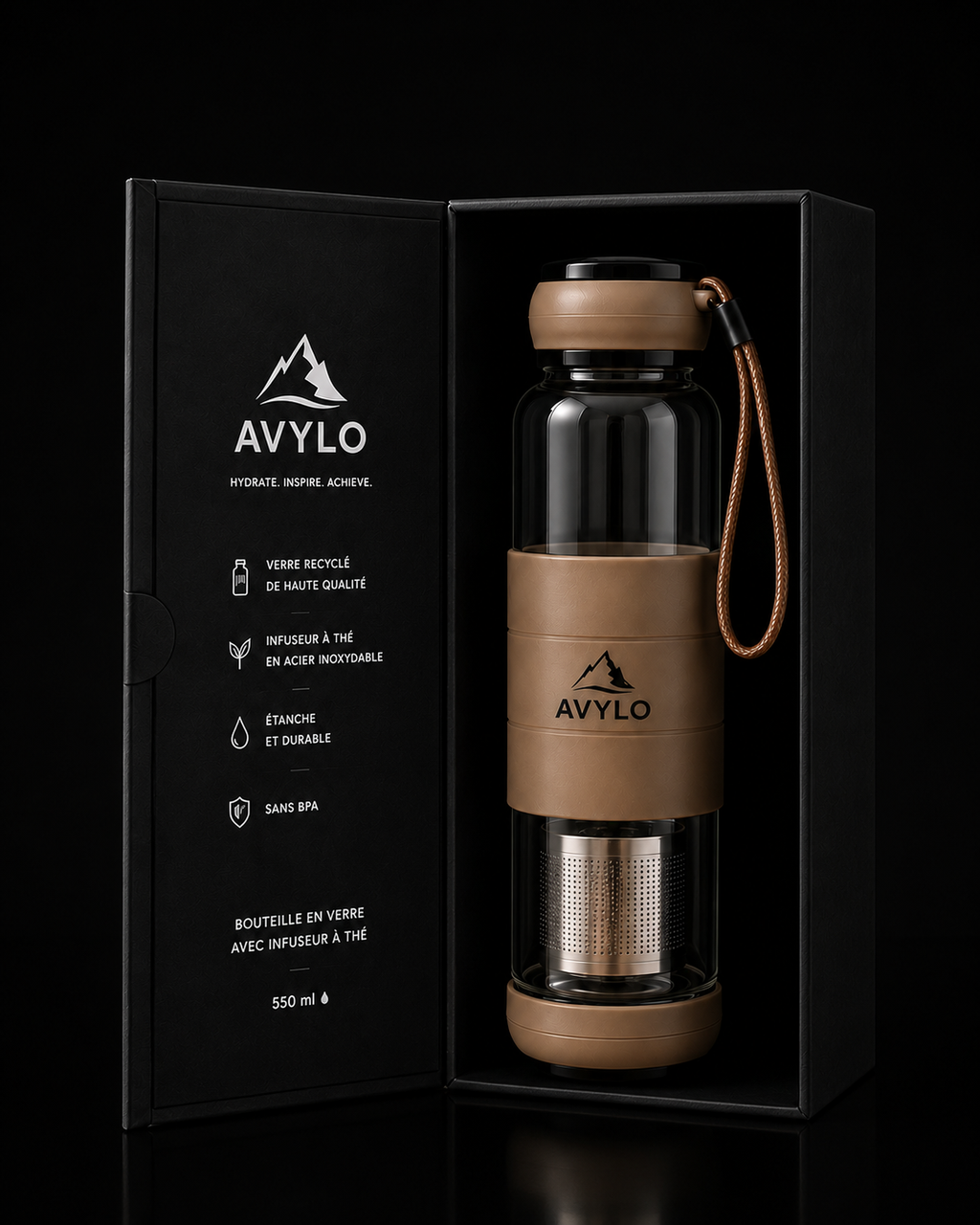 AVYLO™  Recycled Glass Bottle